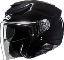 HJC F31 Solid Black Motorcycle Helmet - Size Medium JA21NUS5XBKV