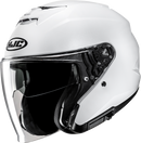 HJC i31 Helmet Solid White XS JP45NUS3XWHV – Lightweight Motorcycle Helmet with Advanced Ventilation and UV Protection