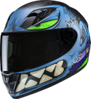 HJC Youth Y10 Helmet - Frank Model FP70NUSG1S2V with Advanced Polycarbonate Shell and Bluetooth Compatibility