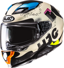HJC F71 Faco Motorcycle Helmet with Smart Bluetooth System and Sun Visor