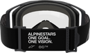 ALPINESTARS GOGGLES Vision 8 Goggle - Corp - Dual Pane - Black - Clear Lens 5101025-1517