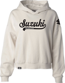 FACTORY EFFEX Women's Suzuki Scripty Hoodie - Bone - Small 29-88400
