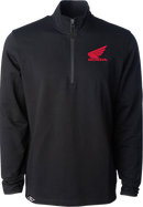 FACTORY EFFEX Honda Performance Quarter-Zip Sweatshirt - Black - 2XL 29-85328