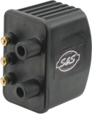 S&S CYCLE Single-Fire Ignition Coil - Black - Harley Davidson 55-1571