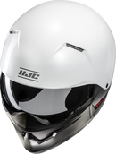 HJC i20N Helmet - Solid White, Size 2XL, Model JP47NUS8XWHV