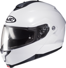 HJC C91 Modular Helmet - Solid White, 3XL - Advanced Safety and Comfort Features