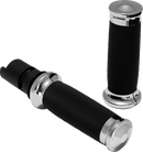 Performance Machine Contour Color Grips for 2024+ Harley-Davidson - Chrome 0063-2105M-CH
