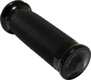 Performance Machine Contour Color Grips for 2024+ Harley-Davidson - Black (Part No. 0063-2105M-B)