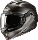 HJC F100 Modular Helmet Solid Semi-Flat Titanium XL EH06NUS7SFTV