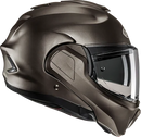 HJC F100 Modular Helmet Solid Semi-Flat Titanium XL EH06NUS7SFTV