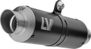 LEOVINCE GP Corsa Slip-On Muffler - Black Edition - Ninja 250/300 3293BU
