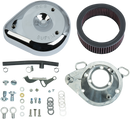 S&S CYCLE Teardrop Air Cleaner Kit - Chrome - S&S® Super E&G Carburetor Only 17-0404