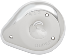 S&S CYCLE Teardrop Air Cleaner Cover - Chrome 17-0378