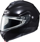 HJC C91 Modular Snow Helmet with Sun Visor and Bluetooth Compatibility - Black, Small EP25SUS4XBKV