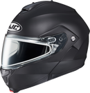 HJC C91 Modular Snow Helmet with Sun Visor and Ventilation System - Solid Semi-Flat Black, 5XL EP25SUSYXBSV