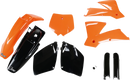 UFO Body Kit for KTM 2001-2002 - OEM Orange and Black - Part Number KTKIT501F@999