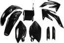 UFO Body Kit for Honda CRF 2004-2005 – Black – Part Number HOKIT104F@001