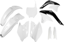 UFO Body Kit - White/Black for Kawasaki KX '06 (Part
