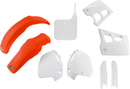 UFO Body Kit for Honda CR '90-'92 - OEM Red/White | Part Number HOKIT097F@999