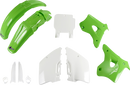 UFO Body Kit - OEM Green/White for Kawasaki KX 1994-1995 | Part KAKIT193F@999