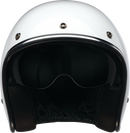 Z1R Grimlock Helmet - Solid White, Small by Z1R with Impact-Resistant ABS Shell and Sun Visor