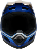 Z1R Dirt Maxx Helmet Vortex Blue/White 3XL - Injection Molded Polycarbonate Shell, Dual Density EPS Liner and Removable Moisture-Wicking Liner