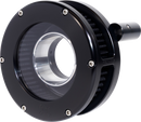 FEULING PARTS Slim BA Air Cleaner Kit for Twin Cam - Black/Clear with Black Filter - Part