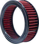 FEULING PARTS Replacement BA Slim Air Filter - Red for Twin Cam 5412