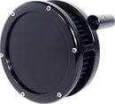 Feuling Parts Slim BA Air Cleaner Kit for '93-'99 EVO Big Twin - Black with Black Filter Part 5563-S