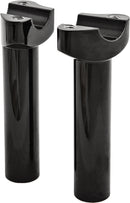 H Bar Risers 5.5"  Straight Black