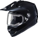 HJC DS-X1 Electric Snow Helmet - Solid Black, Large - Part 272483