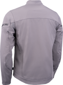 ICON Merc3™ Gray Motorcycle Jacket with D3O Impact Protectors - Medium