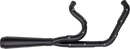 TRASK 2-into-1 Assault Exhaust System - Full Black on Black TM-5040BKBK