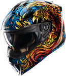 ICON Threshold™ Modular Helmet Burn Birdie Burn Blue 3XL - Part Number 0100-2727