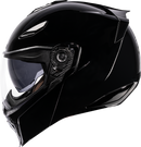 ICON Threshold™ Modular Helmet - Solid Gloss Black, XS – Model 0100-2811
