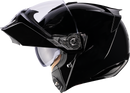 ICON Threshold™ Modular Helmet - Solid Gloss Black, XS – Model 0100-2811