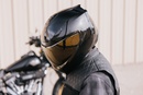 ICON Threshold™ Modular Helmet - Solid Gloss Black Large 0100-2814