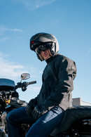 ICON Threshold™ Modular Helmet 3XL Solid Gloss Black with Fog-Free Shield and Comfort Liner