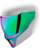 ICON Threshold™ Shield - Scarab Green for ICON Threshold Helmets, Part No. 0130-1468