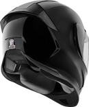 ICON Airframe Pro™ Helmet - Solid Gloss Black, XS - Lightweight Fiber-Composite Shell with Fog-Free ICON Optics™ Shield