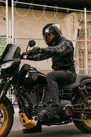 ICON Airframe Pro™ Helmet - Solid Gloss Black, XS - Lightweight Fiber-Composite Shell with Fog-Free ICON Optics™ Shield