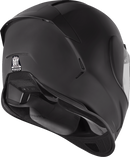 ICON Airframe Pro™ Helmet - Solid Matte Black, Small – Lightweight Composite Shell with Fog-Free Shield and Advanced Ventilation