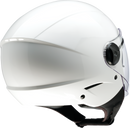 Z1R Scuzzi Open-Face Helmet - Solid White, Extra Small (XS) - Part Number 0104-3599