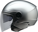 Z1R Scuzzi Helmet - Solid Silver - Medium (Part Number 0104-3613)