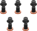 ARLEN NESS Banjo Bolt 5-Pack - M10x1.0 - Black 300-858