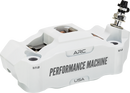 Performance Machine (PM) Radial Mount Caliper Front Right for .200-Inch Rotors - White (Part No. 0052-2426-WC)