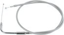 DRAG SPECIALTIES Stainless Braided Throttle Cable - 39-1/2" 5332100B