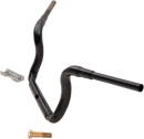 LA CHOPPERS 1-1/2" Grande Touring Ape Hanger Handlebar - 10" - Black LA-7322-10B
