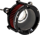 TRASK 68 mm Assault Charge Air Cleaner - Gloss Black - Gen 2 M8 TM-1025GBK