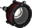 TRASK 68 mm Assault Charge Air Cleaner - Flat Black - Gen 2 M8 TM-1025BK